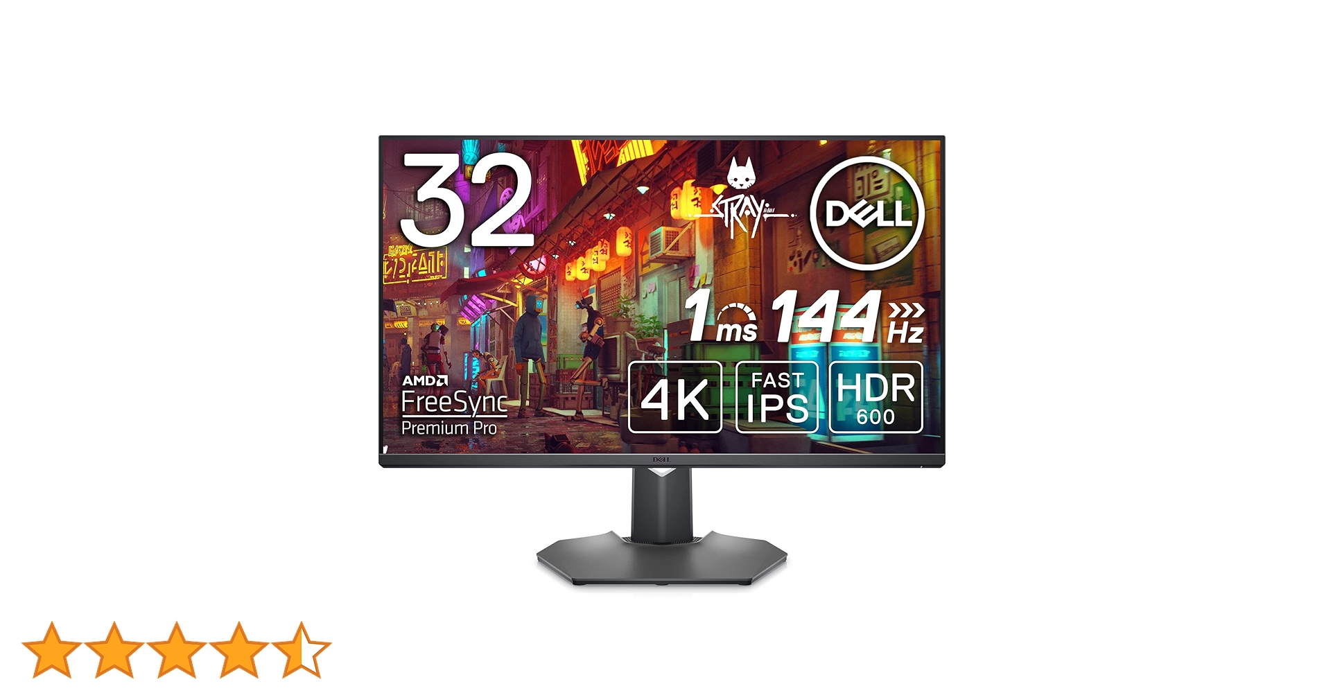 Amazon.co.jp: Dell G3223Q 32インチ 4Kゲーミングモニター(3年間無輝